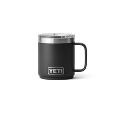 Load image into Gallery viewer, YETI Rambler 10 OZ (296ml) Stackable Mug With Magslider Lid - Black YETI
