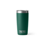 YETI Rambler 10 OZ (296ml) Tumbler With Magslider Lid - Black Forest Green