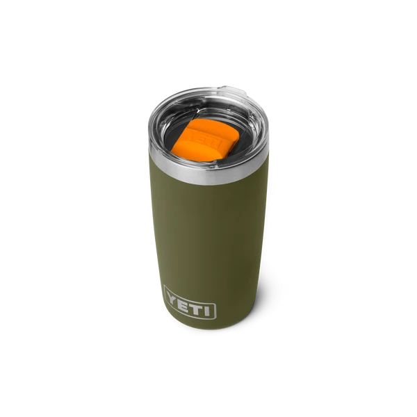 YETI Rambler 10 OZ (296ml) Tumbler With Magslider Lid - Olive / King Crab