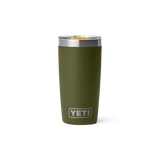 YETI Rambler 10 OZ (296ml) Tumbler With Magslider Lid - Olive / King Crab