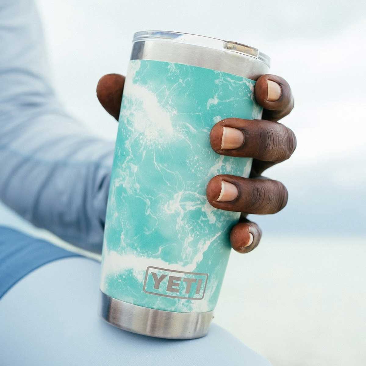 YETI Rambler 10 OZ (296ml) Tumbler With Magslider Lid - Sea View