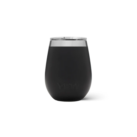 YETI Rambler 10 OZ (296ml) Wine Tumbler With Magslider Lid - Black