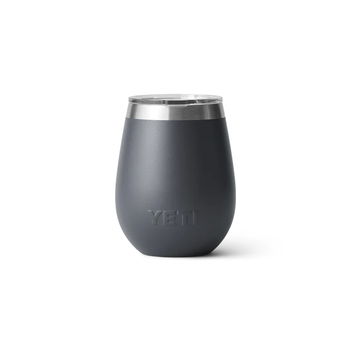YETI Rambler 10 OZ (296ml) Wine Tumbler With Magslider Lid - Charcoal