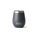 YETI Rambler 10 OZ (296ml) Wine Tumbler With Magslider Lid - Charcoal