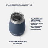 YETI Rambler 10 OZ (296ml) Wine Tumbler With Magslider Lid - Features