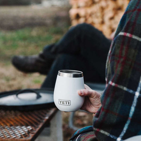 YETI Rambler 10 OZ (296ml) Wine Tumbler With Magslider Lid - White