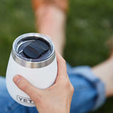 YETI Rambler 10 OZ (296ml) Wine Tumbler With Magslider Lid - White