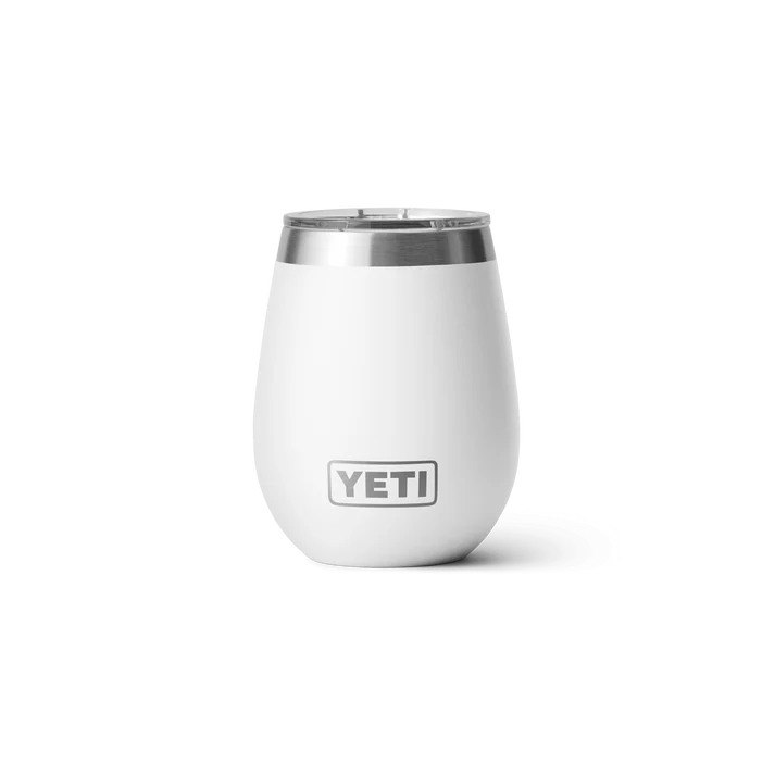 YETI Rambler 10 OZ (296ml) Wine Tumbler With Magslider Lid - White