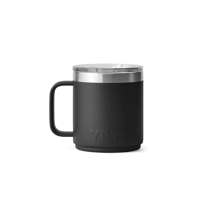 YETI Rambler 10oz (295ml) Stackable Mug with DuraSip™ Ceramic Lining - Black