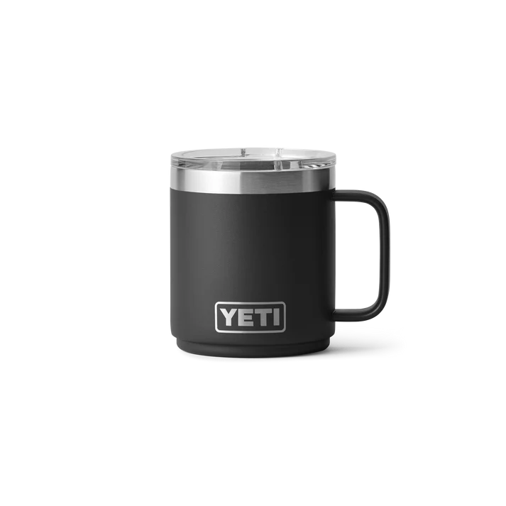YETI Rambler 10oz (295ml) Stackable Mug with DuraSip™ Ceramic Lining - Black
