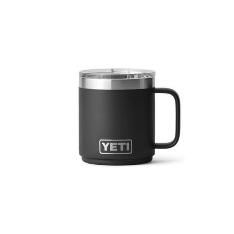 YETI Rambler 10oz (295ml) Stackable Mug with DuraSip™ Ceramic Lining - Black