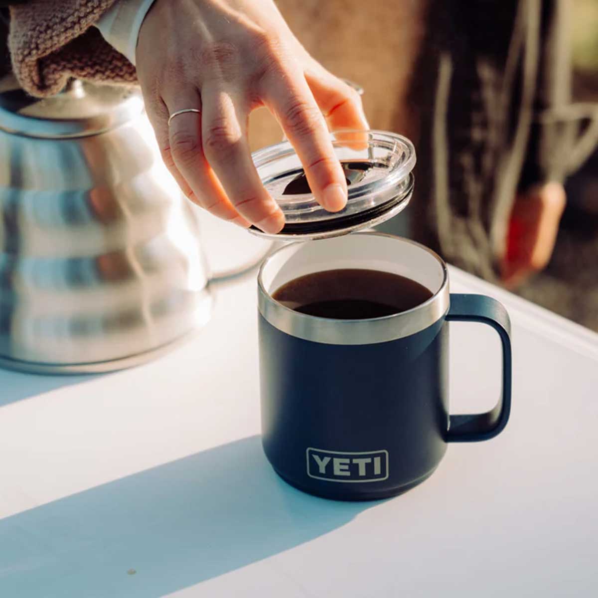YETI Rambler 10oz (295ml) Stackable Mug with DuraSip™ Ceramic Lining - Navy