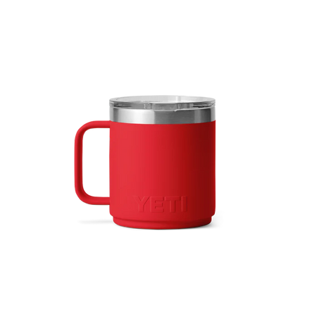 YETI Rambler 10oz (295ml) Stackable Mug with DuraSip™ Ceramic Lining - Rescue Red