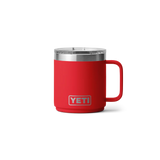 YETI Rambler 10oz (295ml) Stackable Mug with DuraSip™ Ceramic Lining - Rescue Red