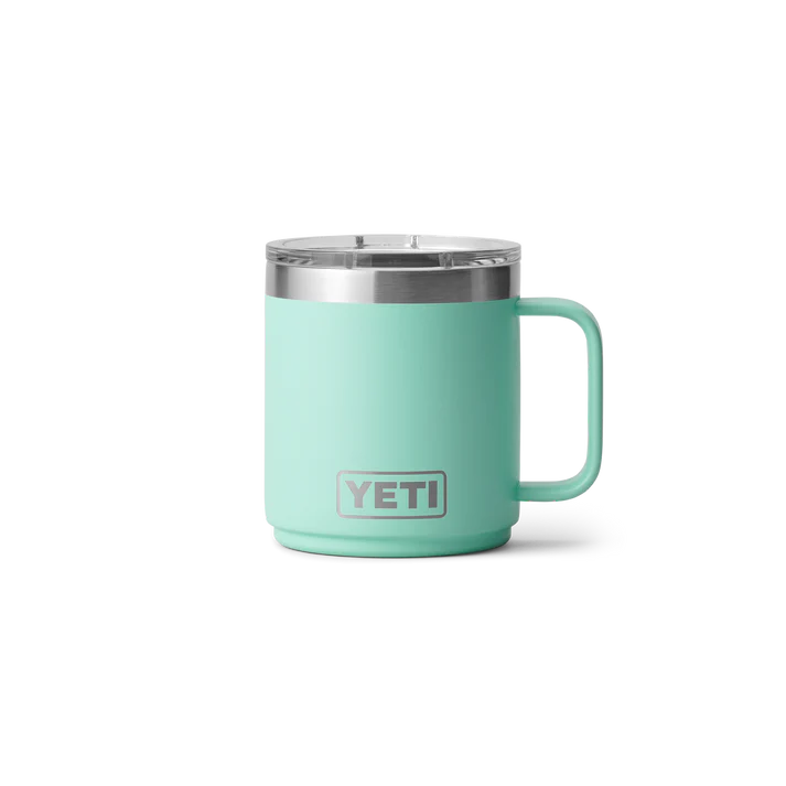 YETI Rambler 10oz (295ml) Stackable Mug with DuraSip™ Ceramic Lining - Seafoam