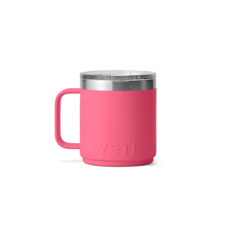 YETI Rambler 10oz (295ml) Stackable Mug with DuraSip™ Ceramic Lining - Tropical Pink