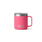 YETI Rambler 10oz (295ml) Stackable Mug with DuraSip™ Ceramic Lining - Tropical Pink