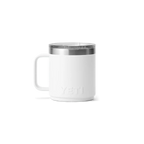 YETI Rambler 10oz (295ml) Stackable Mug with DuraSip™ Ceramic Lining - White