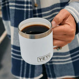 YETI Rambler 10oz (295ml) Stackable Mug with DuraSip™ Ceramic Lining - White