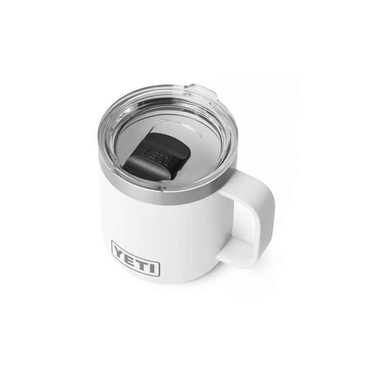 YETI Rambler 10oz (295ml) Stackable Mug with DuraSip™ Ceramic Lining - White