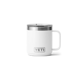 YETI Rambler 10oz (295ml) Stackable Mug with DuraSip™ Ceramic Lining - White