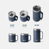 YETI Rambler 10oz (295ml) Stackable Mug with DuraSip™ Ceramic Lining - Cape Taupe