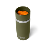 YETI Rambler 12 OZ (354ml) Travel Bottle with Commuter Cap - Olive / King Crab