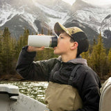 YETI Rambler 12 OZ (354ml) Travel Bottle with Commuter Cap - White
