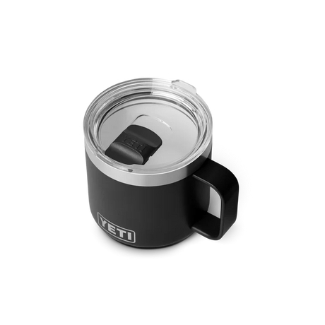 YETI Rambler 14oz (414ml) Stackable Mug with DuraSip™ Ceramic Lining - Black