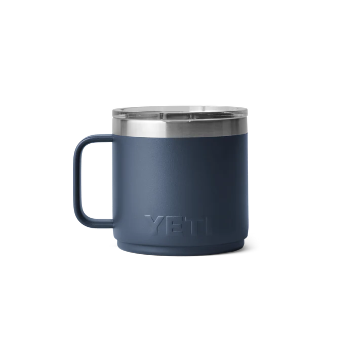 YETI Rambler 14oz (414ml) Stackable Mug with DuraSip™ Ceramic Lining - Navy