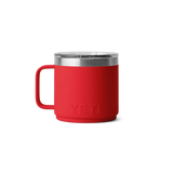YETI Rambler 14oz (414ml) Stackable Mug with DuraSip™ Ceramic Lining - Rescue Red