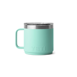 YETI Rambler 14oz (414ml) Stackable Mug with DuraSip™ Ceramic Lining - Seafoam