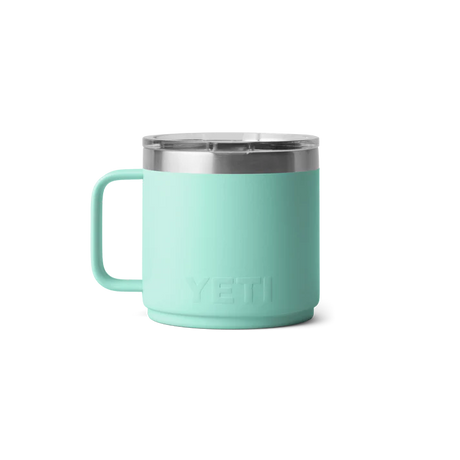 YETI Rambler 14oz (414ml) Stackable Mug with DuraSip™ Ceramic Lining - Seafoam