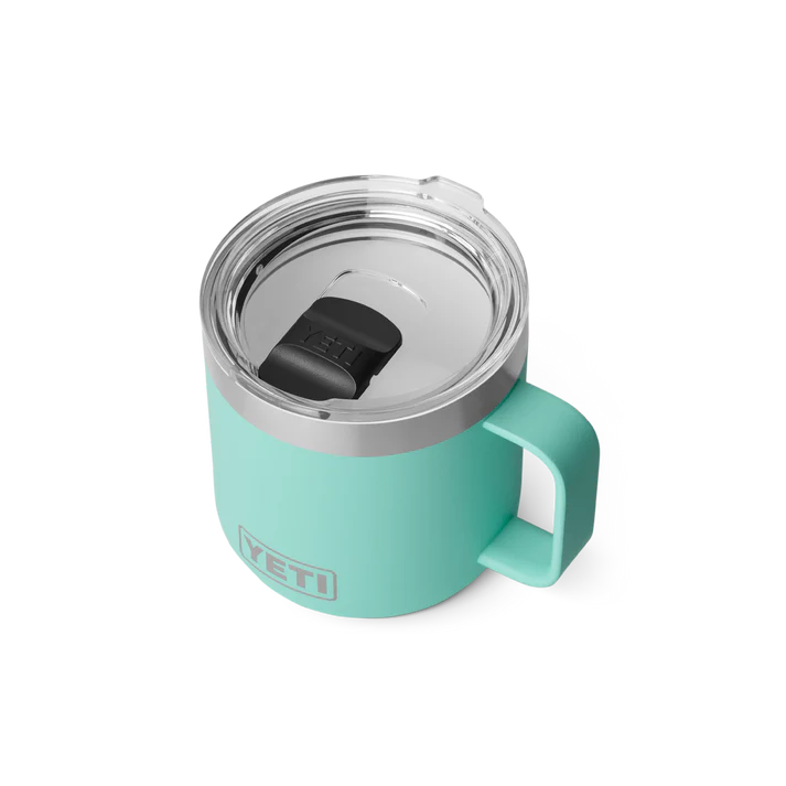 YETI Rambler 14oz (414ml) Stackable Mug with DuraSip™ Ceramic Lining - Seafoam