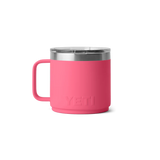 YETI Rambler 14oz (414ml) Stackable Mug with DuraSip™ Ceramic Lining - Tropical Pink