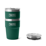 YETI Rambler 16 OZ (473ml) Stackable Cup With Magslider Lid - Black Forest Green