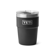 Load image into Gallery viewer, YETI Rambler 16 OZ (473ml) Stackable Cup With Magslider Lid - Black YETI
