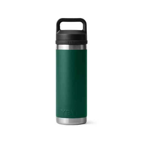 YETI Rambler 18 OZ (532ml) Bottle With Chug Cap - Black Forest Green