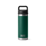 YETI Rambler 18 OZ (532ml) Bottle With Chug Cap - Black Forest Green