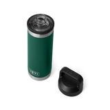 YETI Rambler 18 OZ (532ml) Bottle With Chug Cap - Black Forest Green