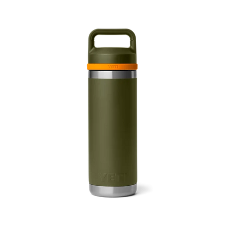 YETI Rambler 18 OZ (532ml) Bottle With Chug Cap - Olive / King Crab