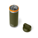 YETI Rambler 18 OZ (532ml) Bottle With Chug Cap - Olive / King Crab