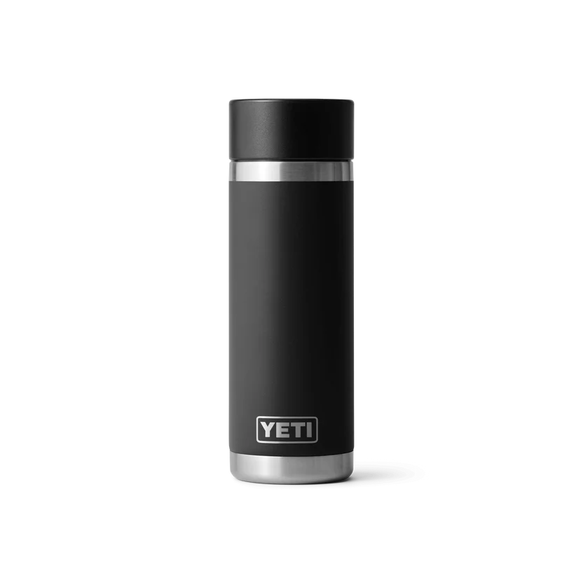 YETI Rambler 18 OZ (532ml) Bottle With Hotshot Cap - Black