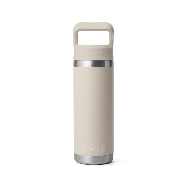 YETI Rambler 18 OZ (532ml) Bottle With Straw Cap - Cape Taupe