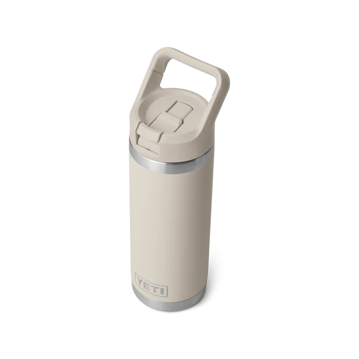 YETI Rambler 18 OZ (532ml) Bottle With Straw Cap - Cape Taupe