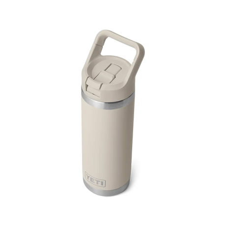 YETI Rambler 18 OZ (532ml) Bottle With Straw Cap - Cape Taupe