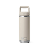 YETI Rambler 18 OZ (532ml) Bottle With Straw Cap - Cape Taupe