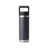 YETI Rambler 18 OZ (532ml) Bottle With Straw Cap - Charcoal