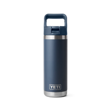 Load image into Gallery viewer, YETI Rambler 18 OZ (532ml) Bottle With Straw Cap - Navy
