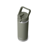 YETI Rambler 18 OZ (532ml) Bottle With Straw Cap - Pampa Green